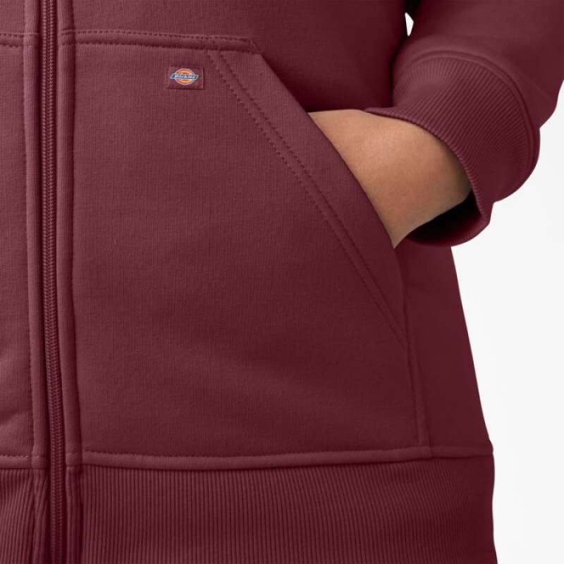 Dickies Plus Heavyweight Full-Zip Hoodie Visinii | IHFZ0233