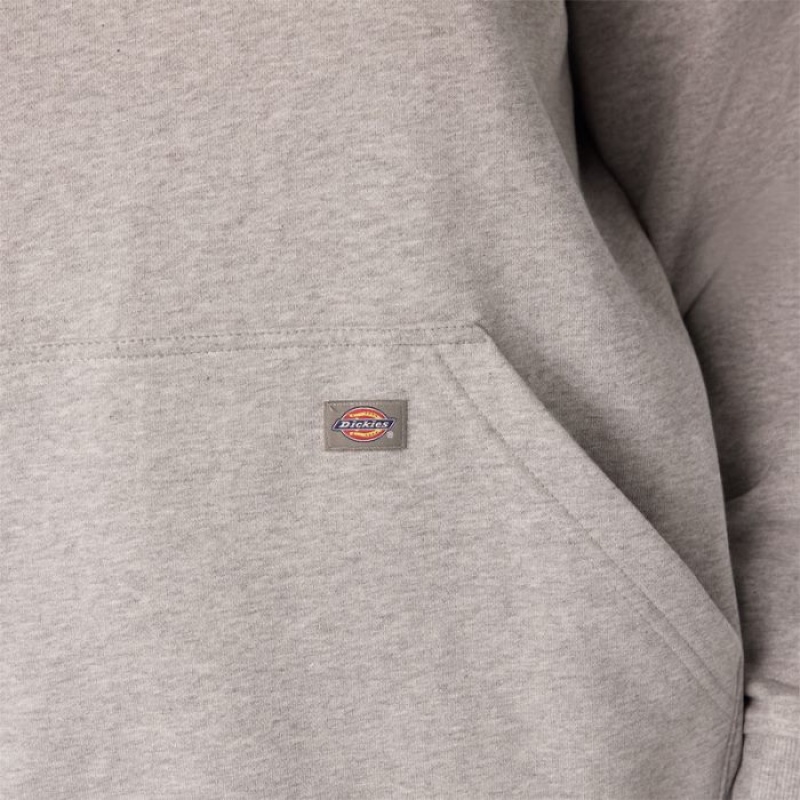 Dickies Plus Heavyweight Logo Sleeve Pullover Gri | JMTV4196