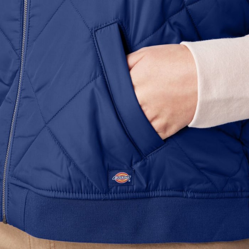 Dickies Plus Matlasat Vest Albastri | UISN2227