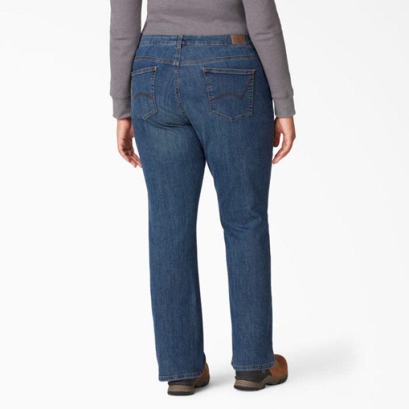 Dickies Plus Perfect Shape Bootcut Jeans Regular | CZKO9082