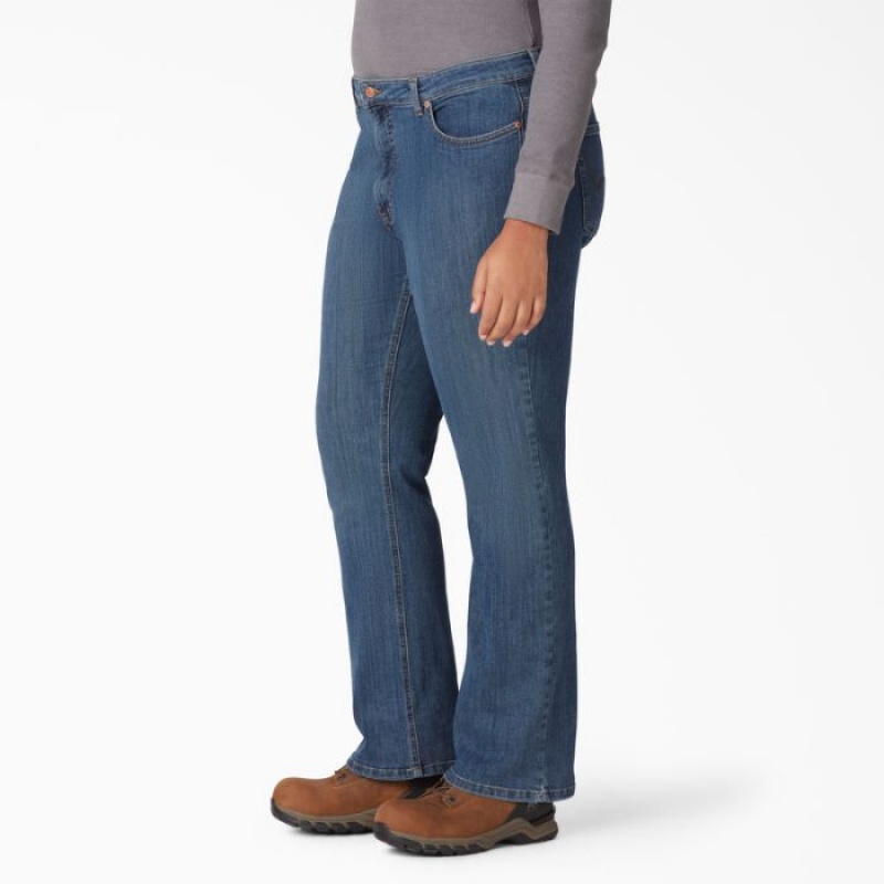 Dickies Plus Perfect Shape Bootcut Jeans Regular | CZKO9082