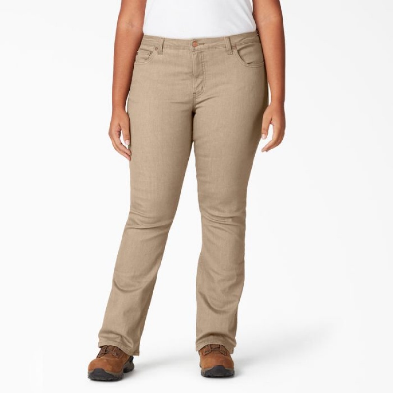 Dickies Plus Perfect Shape Bootcut Jeans Regular | RWTN0098