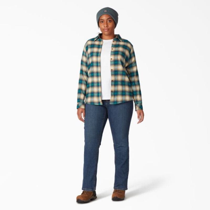 Dickies Plus Perfect Shape Drept Fit Jeans Regular | CERR7812