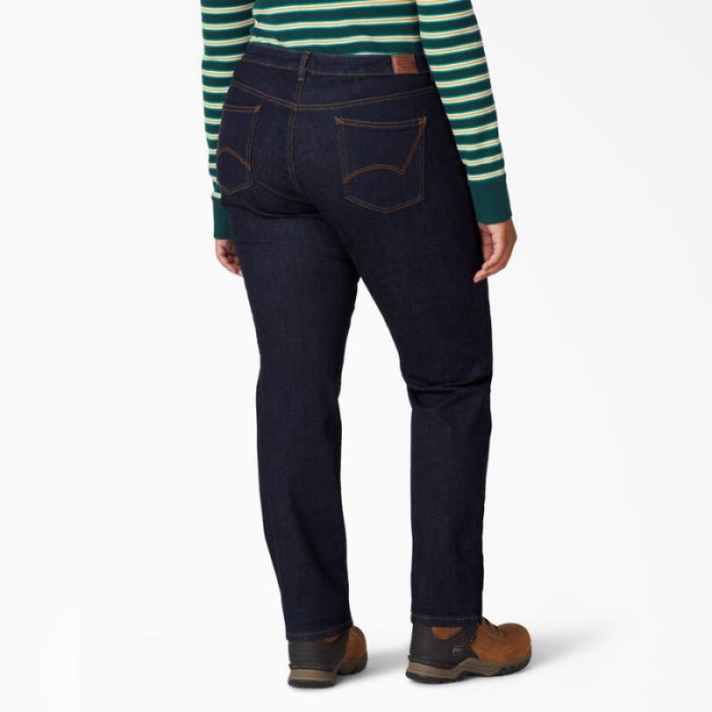 Dickies Plus Perfect Shape Drept Fit Jeans Regular | SOHE4670
