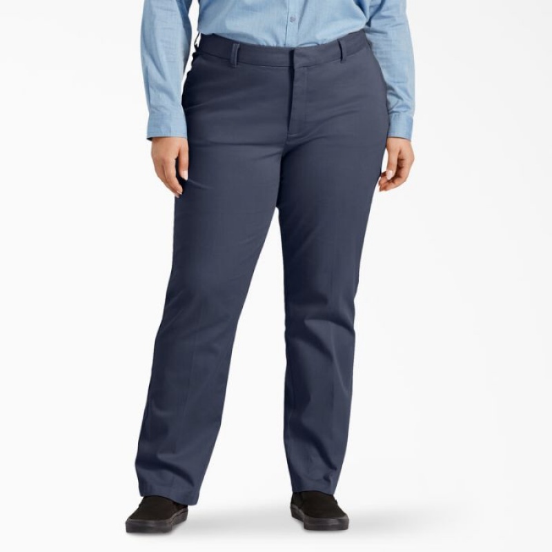 Dickies Plus Perfect Shape Drept Fit Pants Regular | BLVX5141