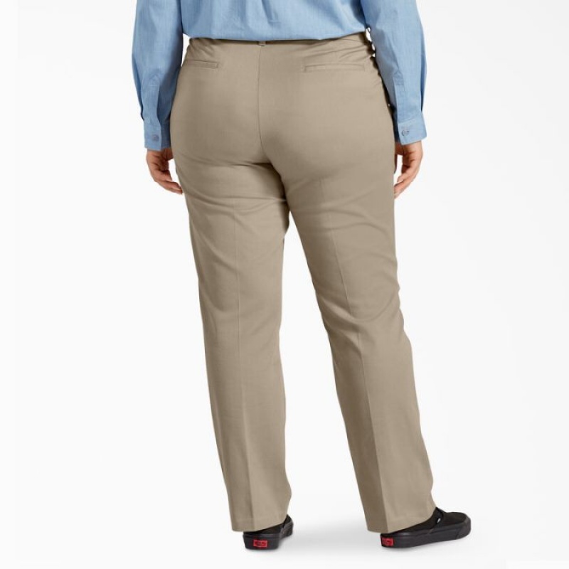 Dickies Plus Perfect Shape Drept Fit Pants Regular | UYRQ4873