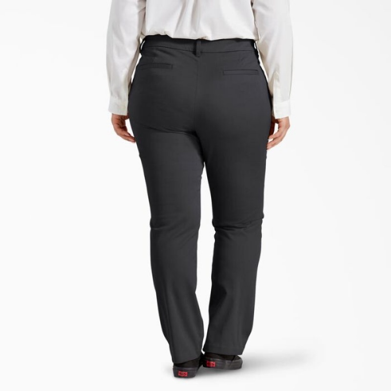 Dickies Plus Perfect Shape Relaxed Fit Bootcut Pants Regular | QJPJ2924