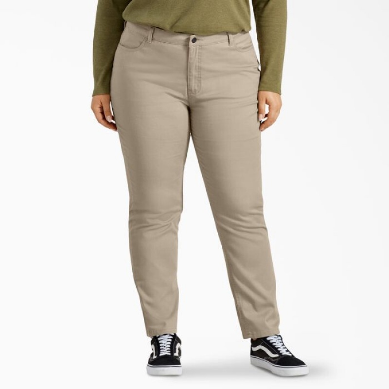 Dickies Plus Perfect Shape Slab Fit Pants Regular | UXWM2502