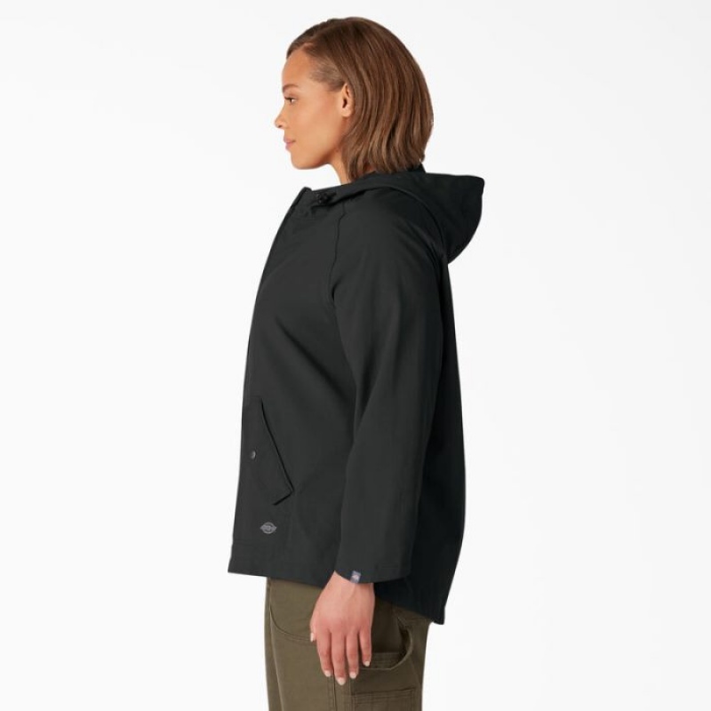 Dickies Plus Performance Cu Glugă Jacket Negrii | CHNS9344