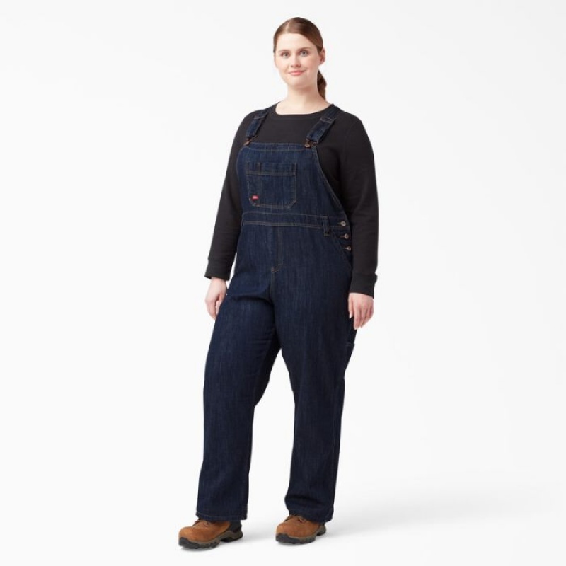 Dickies Plus Relaxed Fit Bib Overalls Regular | OKTZ0295
