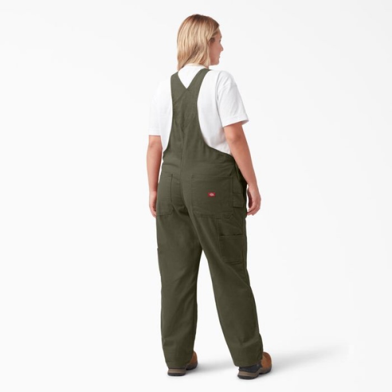 Dickies Plus Relaxed Fit Bib Overalls Regular | HNWC6947