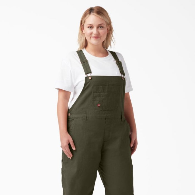 Dickies Plus Relaxed Fit Bib Overalls Regular | HNWC6947