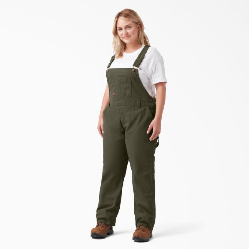Dickies Plus Relaxed Fit Bib Overalls Regular | HNWC6947