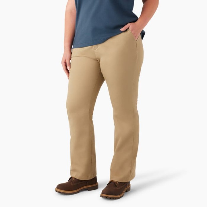 Dickies Plus Slim Fit Bootcut Pants Regular | UWNF7171