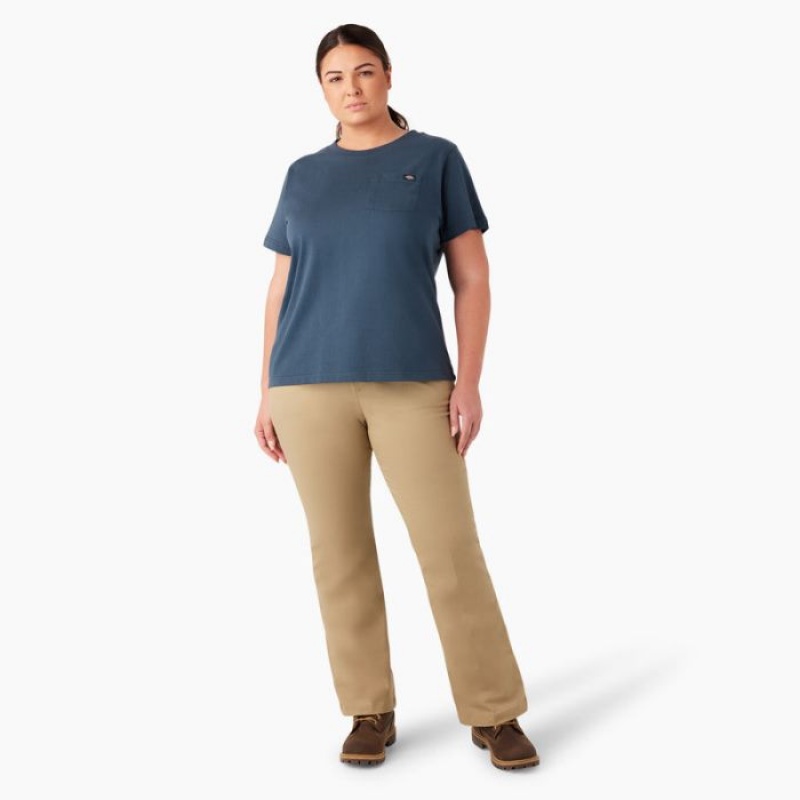 Dickies Plus Slim Fit Bootcut Pants Regular | UWNF7171