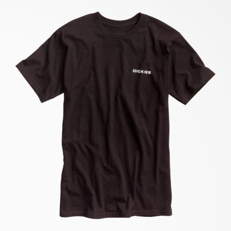 Dickies Quality Workwear Grafice T-Shirt Negrii | YLFL6462