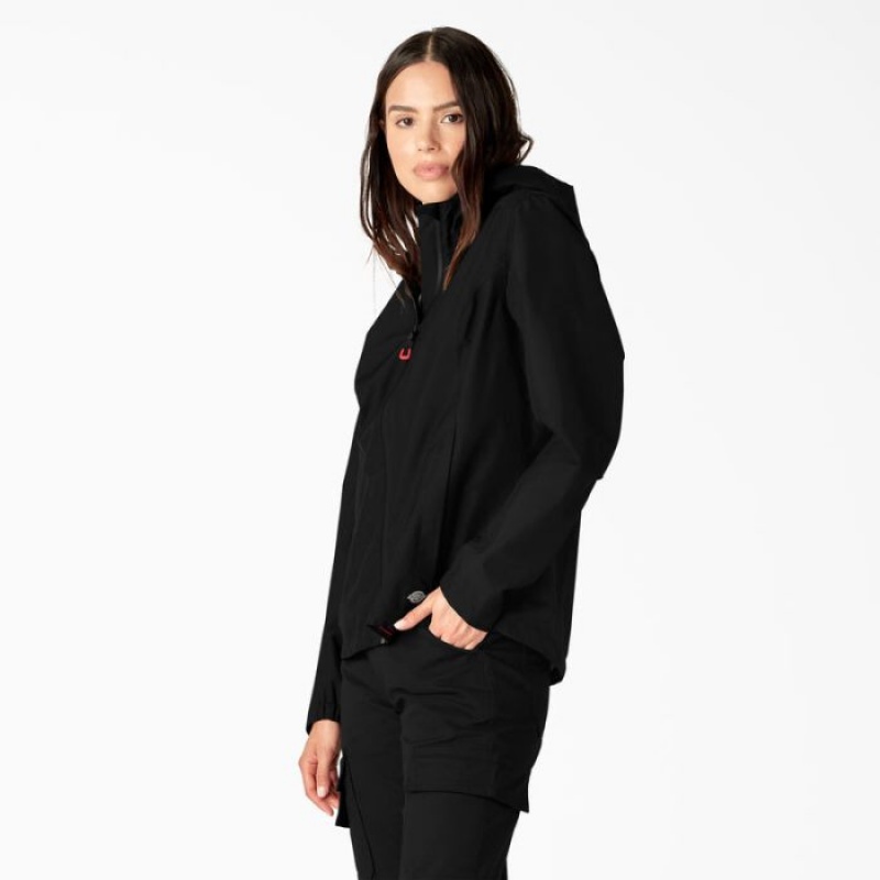 Dickies Rain Jacket Negrii | KUXZ7836