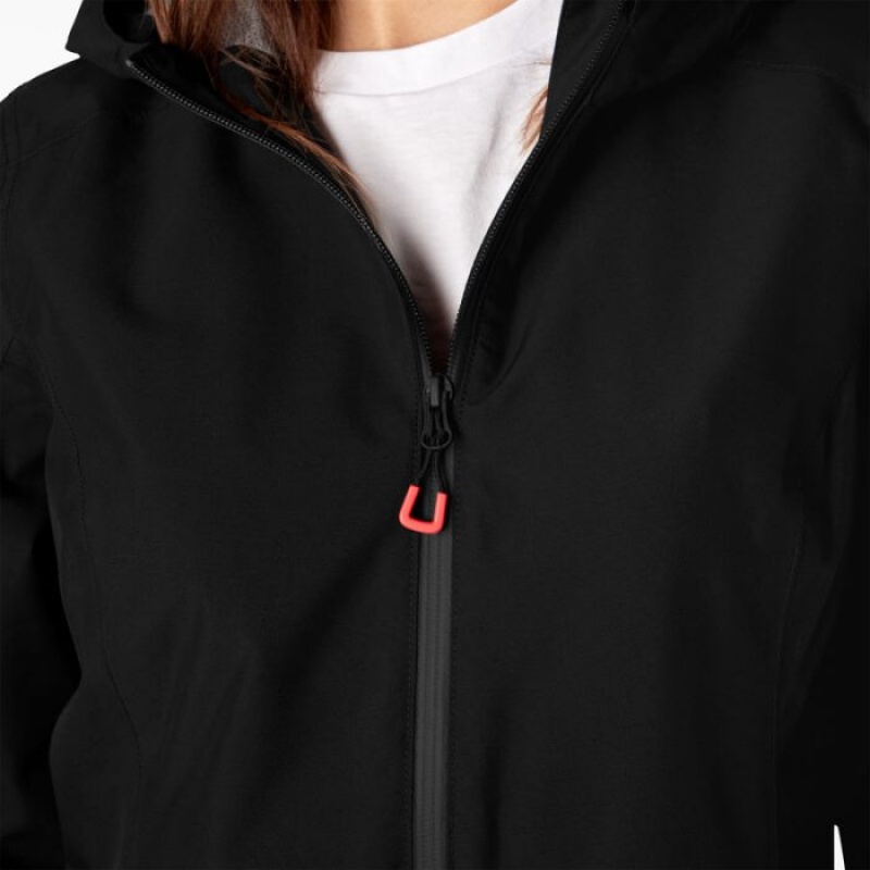 Dickies Rain Jacket Negrii | KUXZ7836