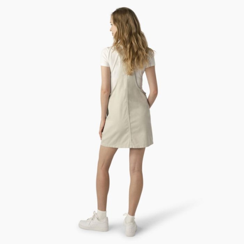 Dickies Regular Fit Colorblock Bib Overall Rochie Cloud / Desert Color Block | PCKH0962