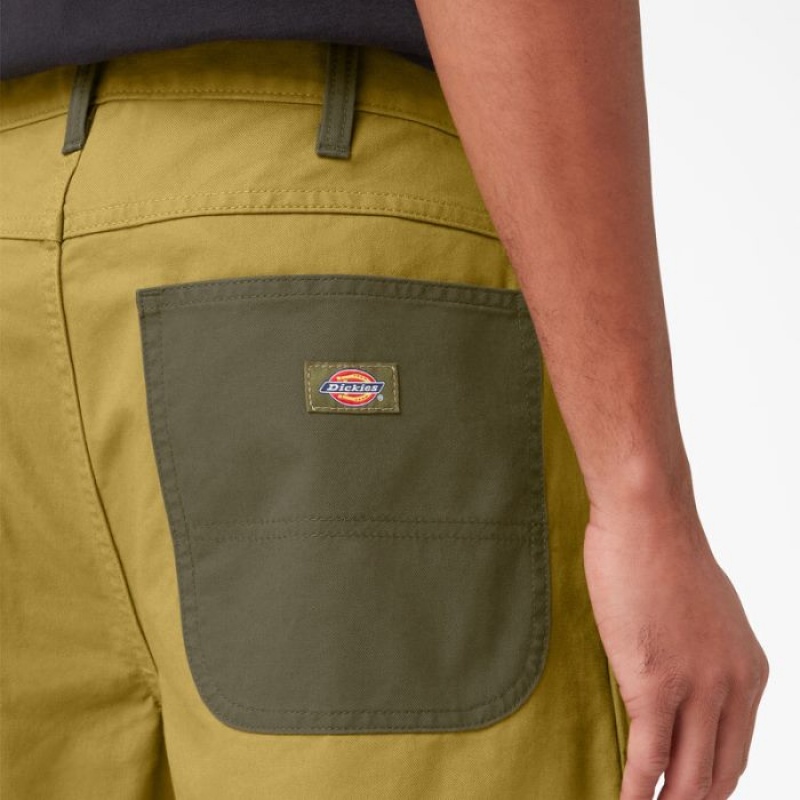 Dickies Regular Fit Contrast Chap Front Shorts, 9