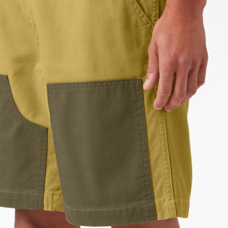 Dickies Regular Fit Contrast Chap Front Shorts, 9