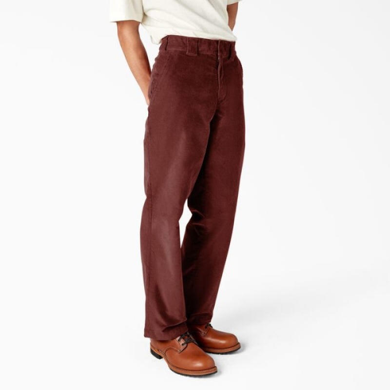 Dickies Regular Fit Corduroy Pants Rosii Inchis | SLXJ9906