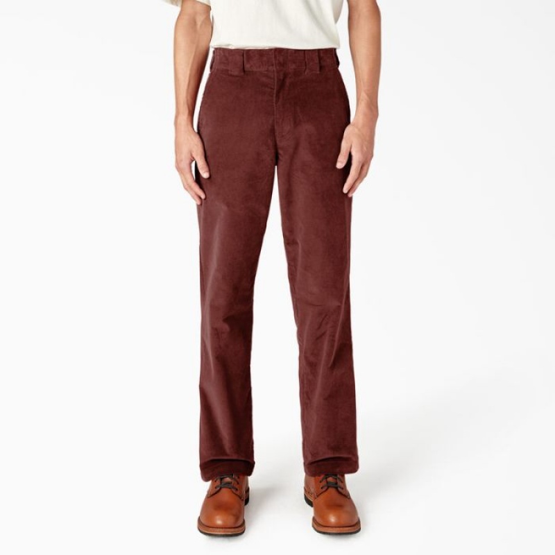 Dickies Regular Fit Corduroy Pants Rosii Inchis | SLXJ9906