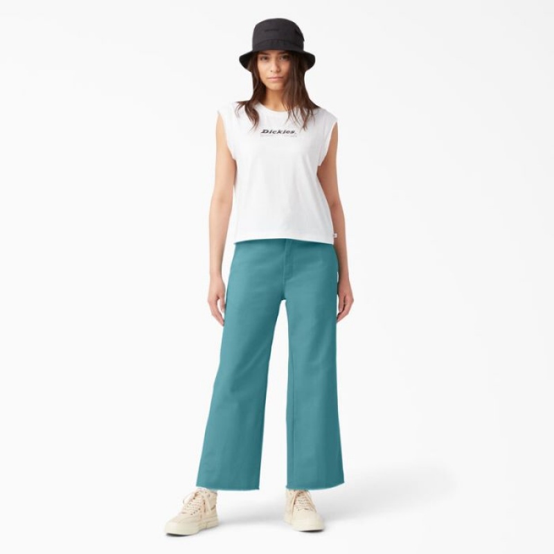 Dickies Regular Fit Cropped Pants Regular | XYHX7183