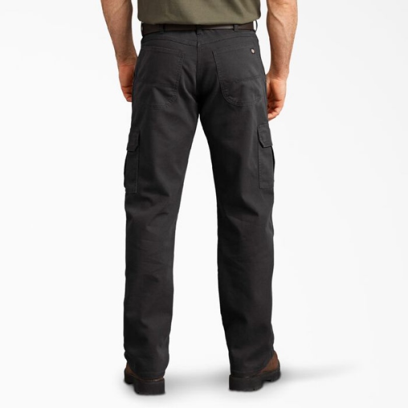 Dickies Regular Fit Duck Cargo Pants Negrii | WXJV5917
