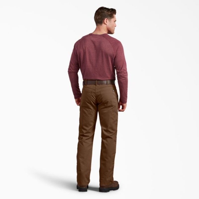 Dickies Regular Fit Duck Double Knee Pants Maro | YXHU0162