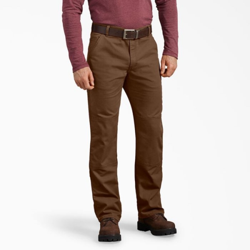 Dickies Regular Fit Duck Double Knee Pants Maro | YXHU0162