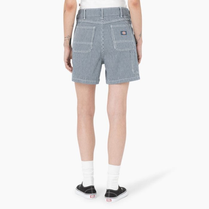 Dickies Regular Fit Hickory Stripe Shorts, 5