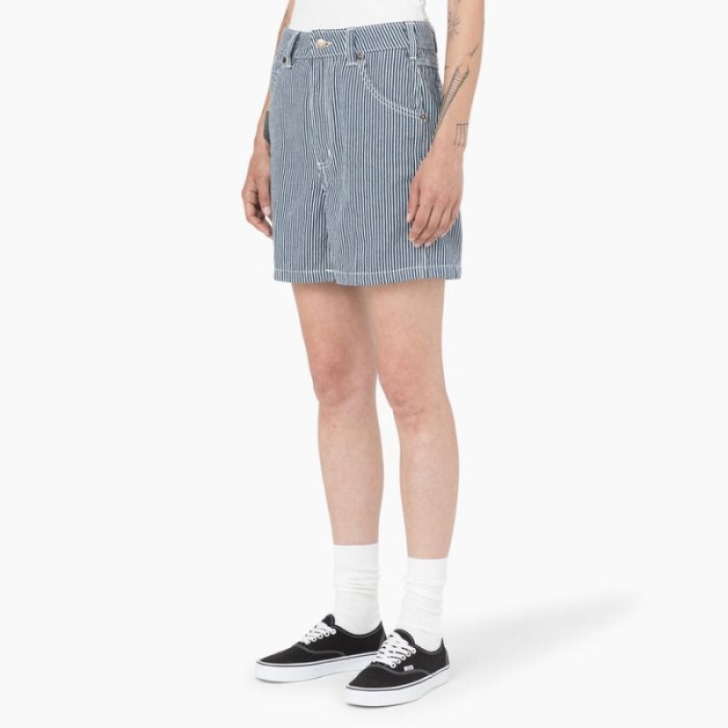 Dickies Regular Fit Hickory Stripe Shorts, 5