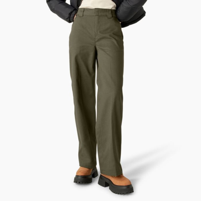 Dickies Regular Fit Largi Leg Lucru Pants Regular | MTQI8777