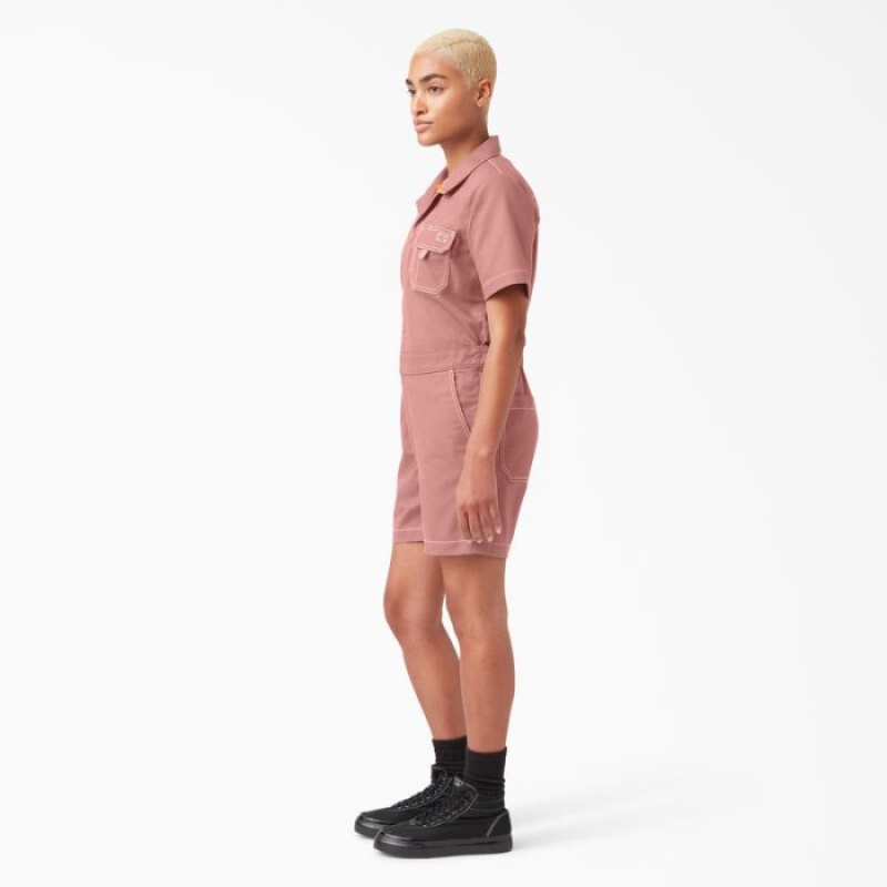Dickies Regular Fit Ripstop Shortalls Rinsed Rosette | RHMM9884