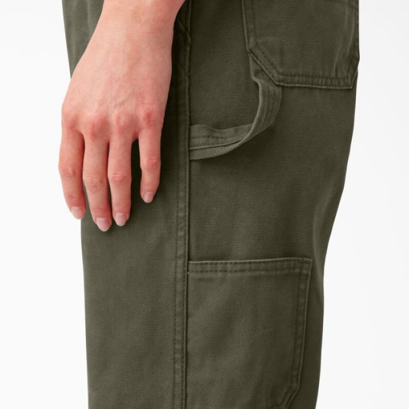 Dickies Relaxed Fit Bib Overalls Verzi | XYKH2081