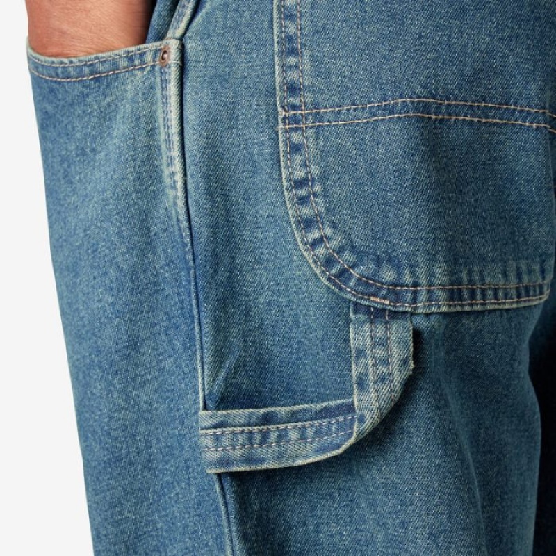 Dickies Relaxed Fit Carpenter Jeans Kaki | CIDU2590