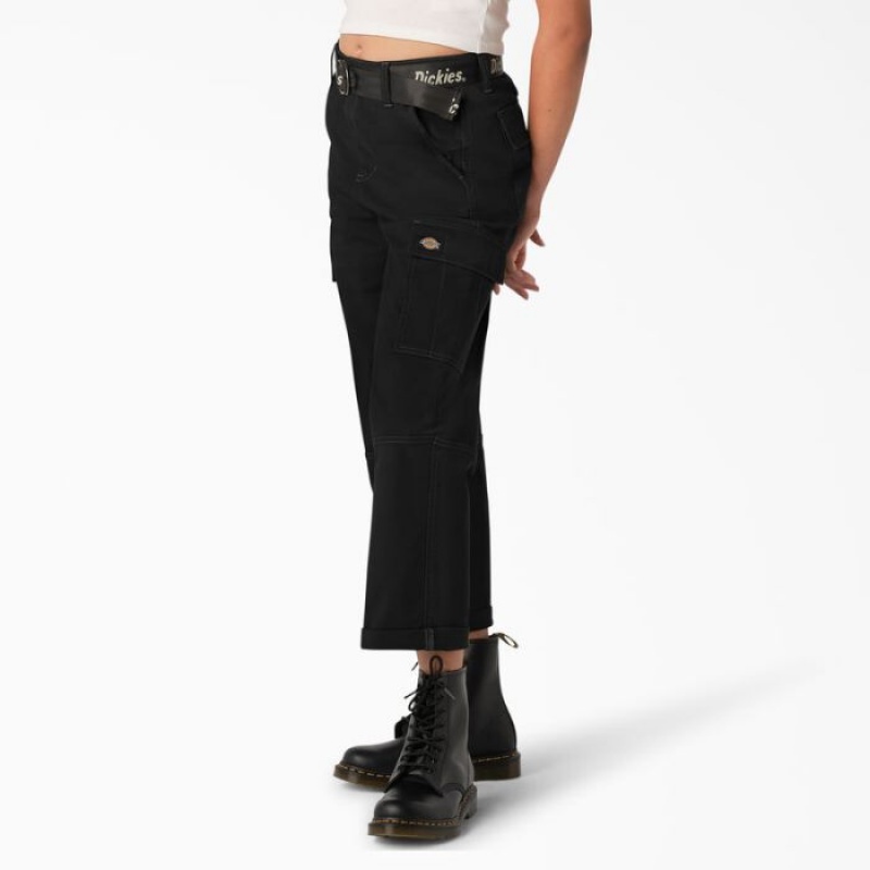 Dickies Relaxed Fit Contrast Stitch Cropped Cargo Pants Regular | TULM3493