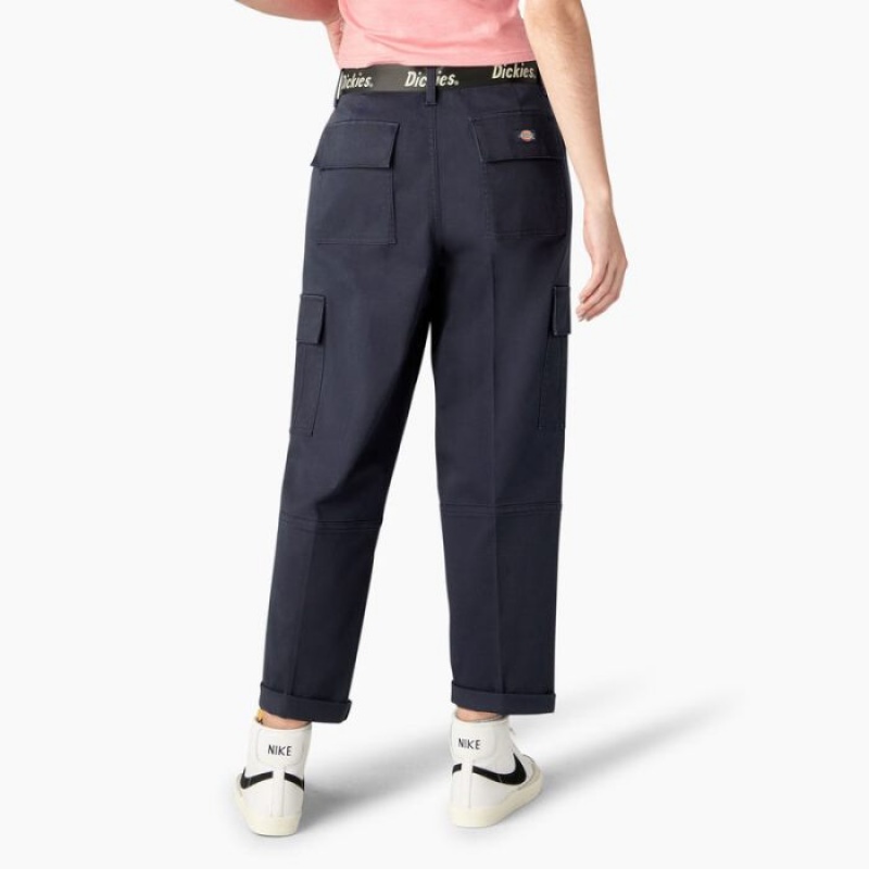 Dickies Relaxed Fit Contrast Stitch Cropped Cargo Pants Regular | GHLL5241