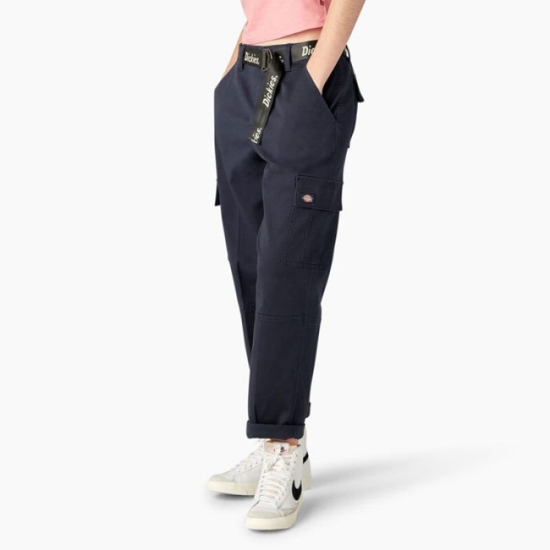 Dickies Relaxed Fit Contrast Stitch Cropped Cargo Pants Regular | GHLL5241