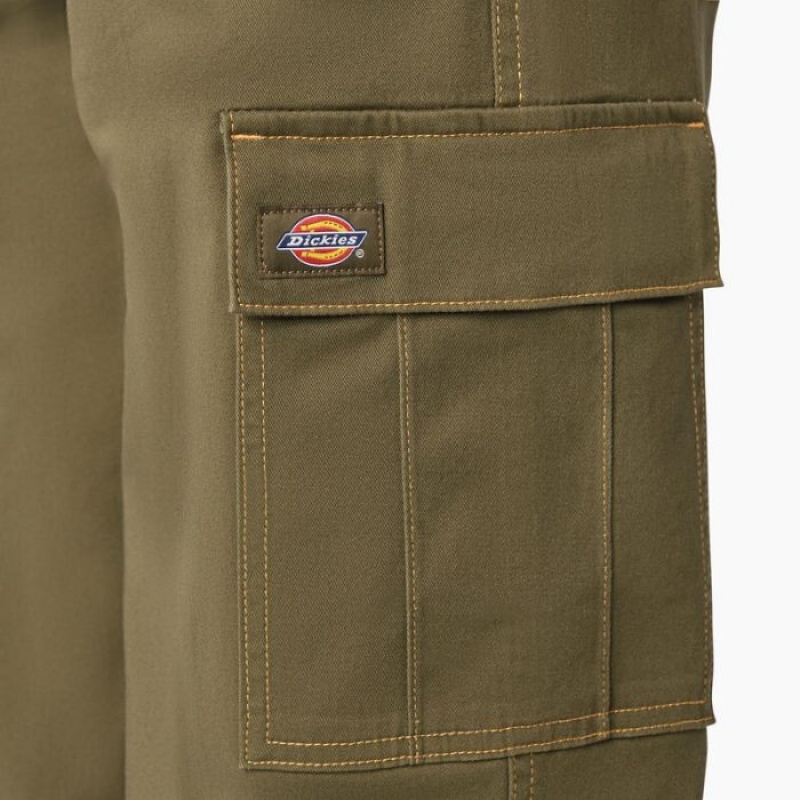 Dickies Relaxed Fit Contrast Stitch Cropped Cargo Pants Regular | GHKQ8660