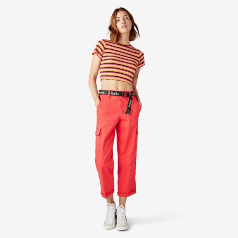 Dickies Relaxed Fit Cropped Cargo Pants Regular | NTGT5669