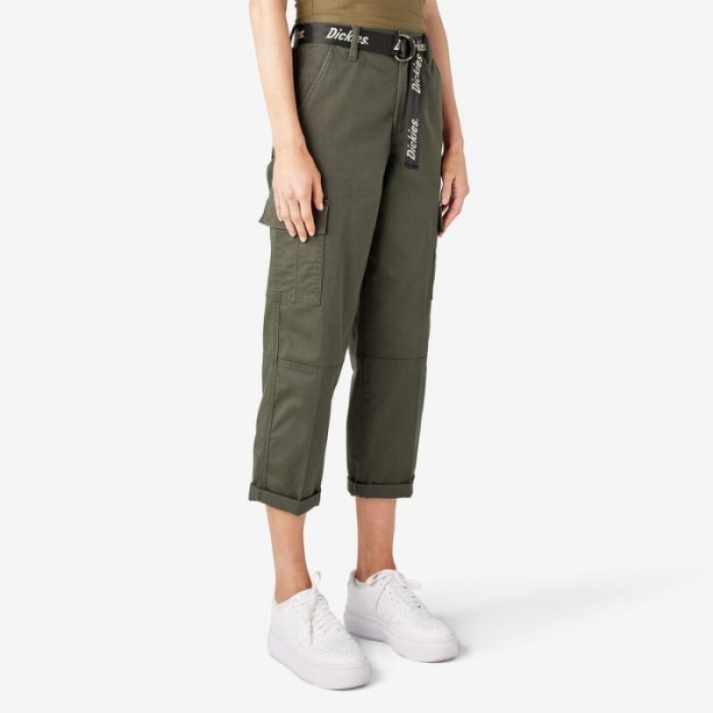 Dickies Relaxed Fit Cropped Cargo Pants Regular | VYDR6115