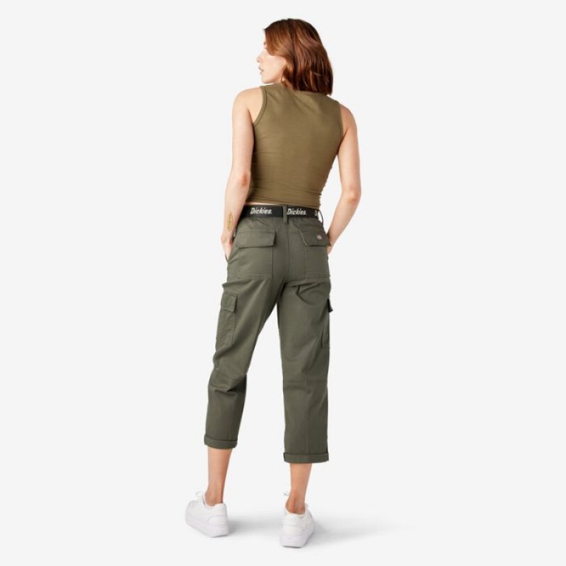 Dickies Relaxed Fit Cropped Cargo Pants Regular | VYDR6115