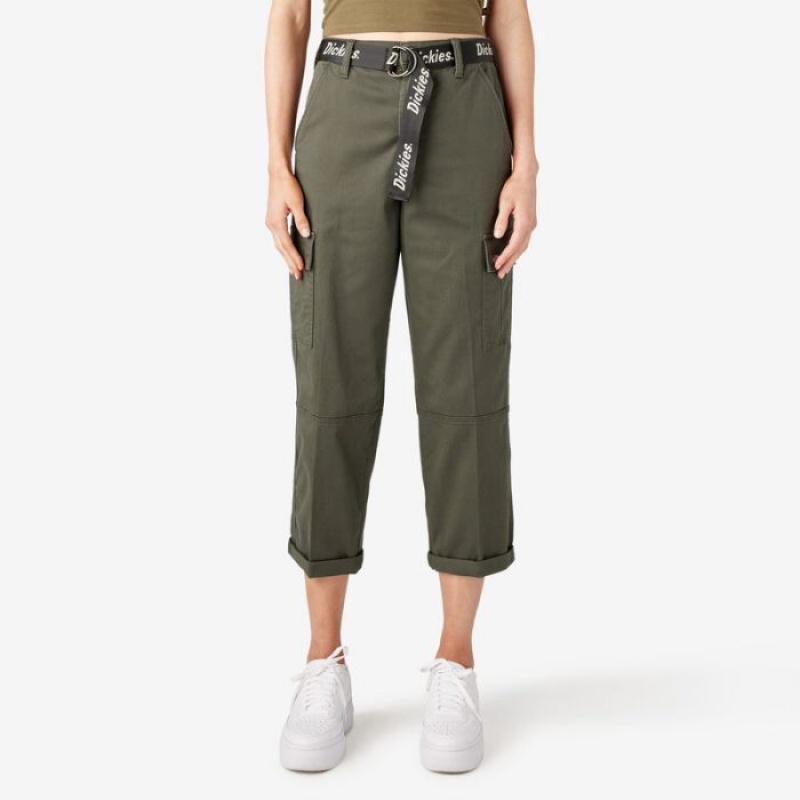 Dickies Relaxed Fit Cropped Cargo Pants Regular | VYDR6115