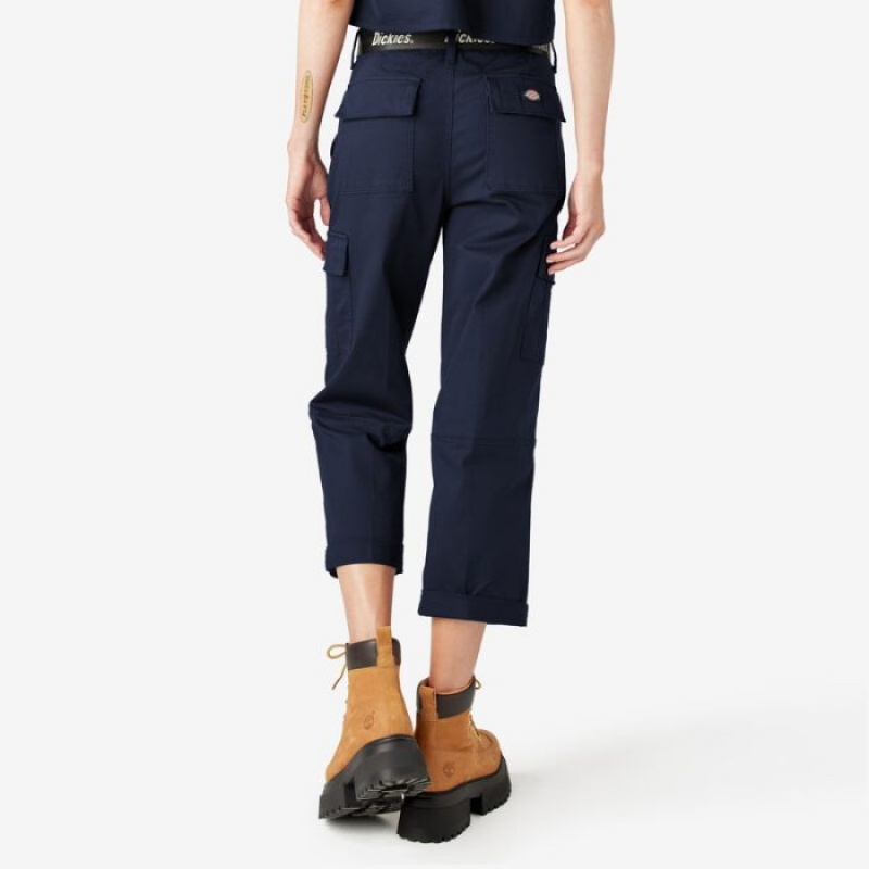 Dickies Relaxed Fit Cropped Cargo Pants Regular | TEAW1535