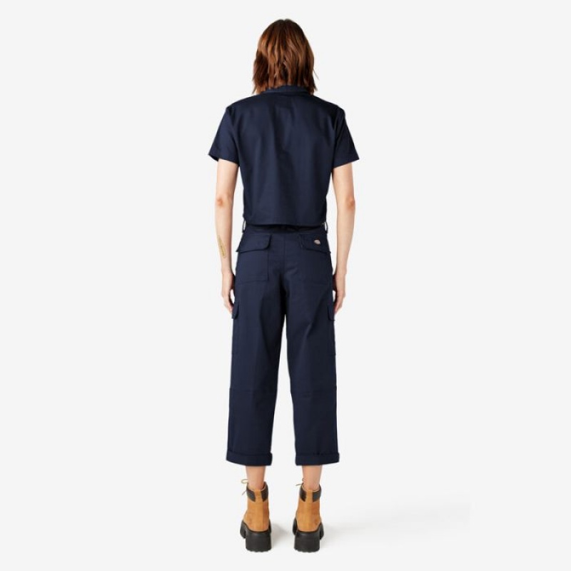 Dickies Relaxed Fit Cropped Cargo Pants Regular | TEAW1535