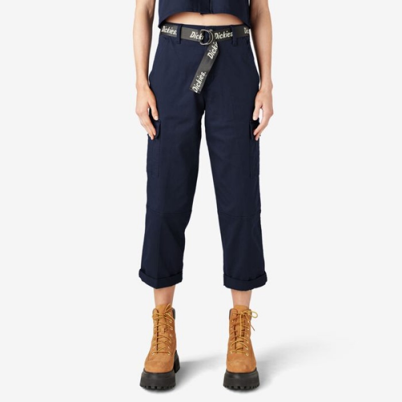 Dickies Relaxed Fit Cropped Cargo Pants Regular | TEAW1535