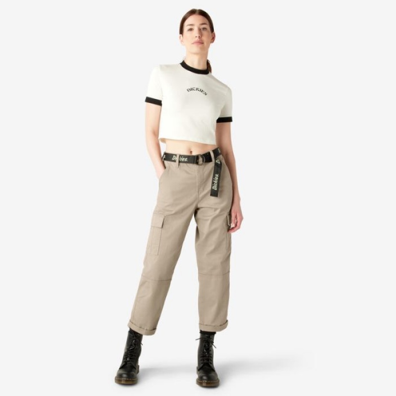 Dickies Relaxed Fit Cropped Cargo Pants Regular | JCPZ4973