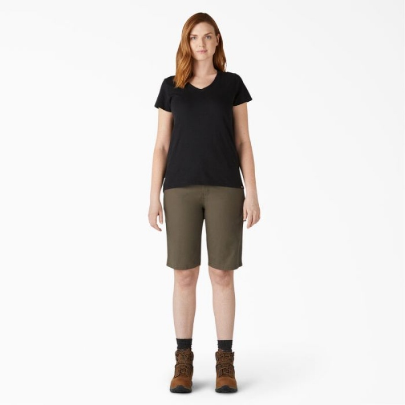 Dickies Relaxed Fit Duck Carpenter Shorts, 11